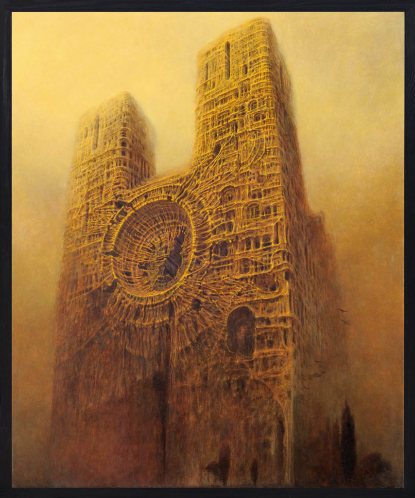Zdzislaw Beksinski - painting AA83 - BeksStore.com